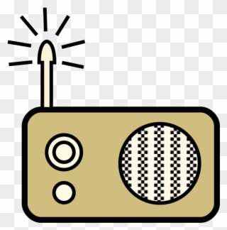 Radio Cartoon Cliparts - Cartoon Radio - Png Download