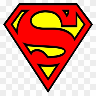 Empty Superman Logo - Superman Logo A4 Clipart