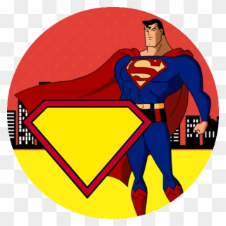Superman Clipart Super Man - Superman Cartoon - Png Download
