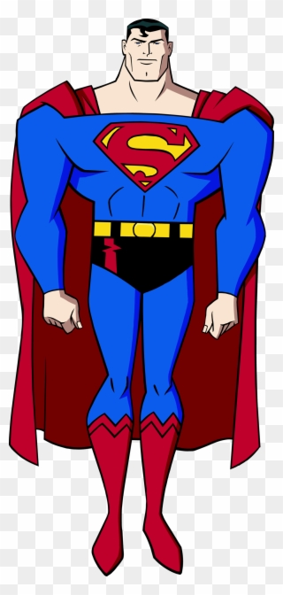 Superman (life Size Stand Up) Clipart