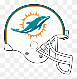 Clip Arts Related To - Miami Dolphins Color - Png Download