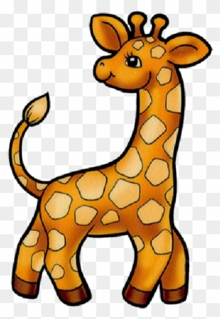 Baby Giraffe Pictures Giraffe Images Clip Art - Imagenes De Unos Animales Animado - Png Download