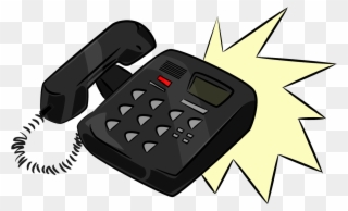 Phone Clipart Office Phone - Office Phone Clip Art - Png Download