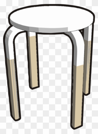 Table Bar Stool Seat Feces - Hocker Clipart Kostenlos - Png Download