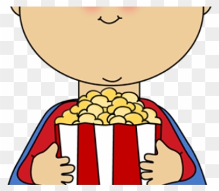 Pendent Clipart Popcorn - De Smiley Qui Bouge - Png Download