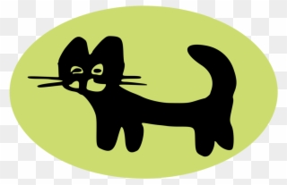 Whiskers Kitten Black Cat Domestic Short-haired Cat - Cat Clipart