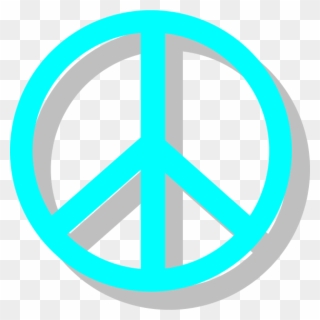 Peace Sign Vector Clip Art - Moschino Peace T Shirt - Png Download