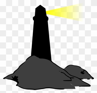 Lighthouse Silhouette Clip Art - Png Download