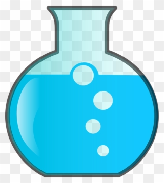 Free - Round Bottom Flask Clip Art - Png Download