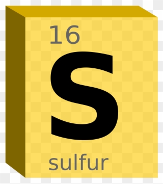 Clipart Sulfur S Block - Sulfur Png Transparent Png