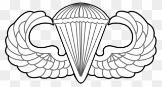 File United States Air Force Parachutist Badge - Parachutist Badge Clipart