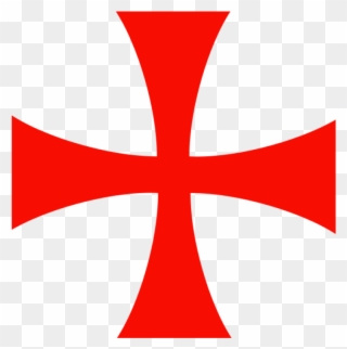 Templar Cliparts - Knights Templar Cross Png Transparent Png