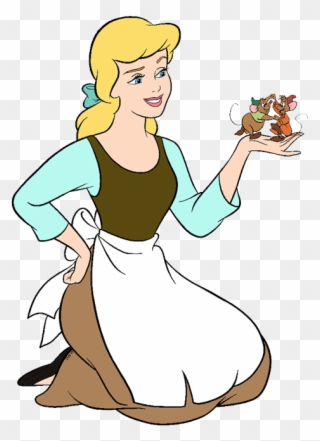Jaq Cinderella, Gus, - Cinderella And Mouse Clipart