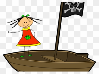 Sailing Boat Clipart Boat Girl - Boat Clip Art - Png Download
