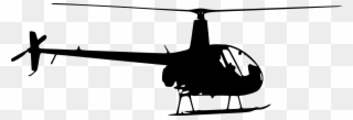 9 Helicopter Silhouette Side View - Helicopter Silhouette Clipart