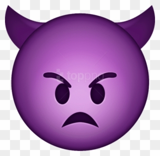 Free Download Devil Emoji Png Clipart Emoji Devil Clip - Devil Emoji Transparent Png