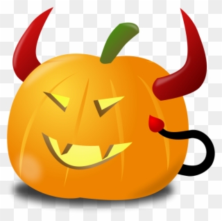 Devil Pumpkin Carving Ideas Clipart