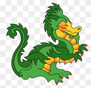 Chinese Dragon - Mythical Creatures Clip Art - Png Download