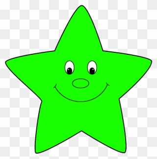 Star Clipart - Green Star Clipart - Png Download