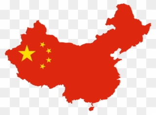 Flag Of China National Flag Map - China Map Flag Clipart