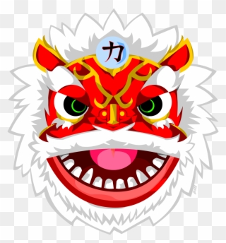 Copy Of Chinese Folklore 2nd Grade Dragon/lion Mask - Chinese Lion Dance Mask Clipart