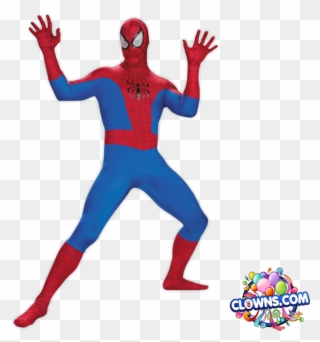Spiderman Character For Kids Party Birthday Party Characters - Spiderman Costume Disguise Clipart