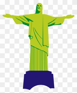 Graphic Black And White Christ Transparent Free Images - Christ The Redeemer Clipart