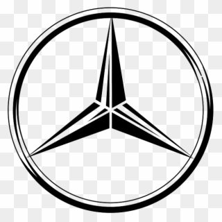Google Clipart Logo - Logo Mercedes Benz Png Transparent Png