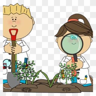 Kids Science Clipart Science Clipart For Kids Science - Clipart Planting Scientists - Png Download