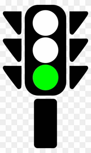 Traffic Light Green-light Computer Icons - Traffic Light Green Icon Clipart
