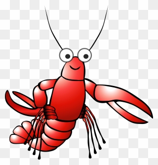 Lobster Crayfish As Food Shrimp Decapoda Seafood - Lobster Clipart - Png Download