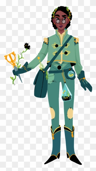 More Character Designs Two Members Of A Fantasy Land's Clipart