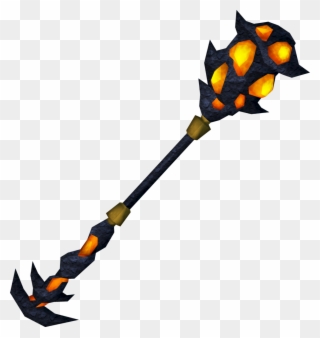 A Mystic Lava Staff Is The Second Most Powerful Lava Clipart