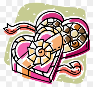 Vector Illustration Of Valentine's Day Sentimental Clipart