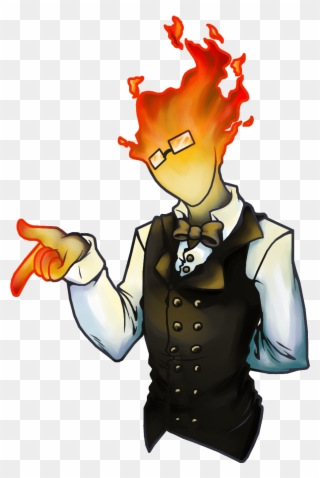 Grillby Clipart