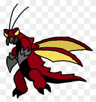 Segugon Is A Supernatural Insect Kaiju Created By Toho Clipart