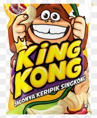 King Kong Cassava Chips Clipart