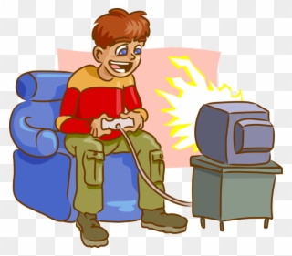 Vector Illustration Of Videogame Player Console With Clipart