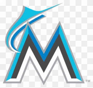 Miami Marlins Baseball Clipart - Png Download