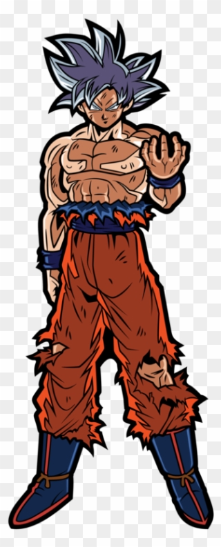 Ultra Instinct Goku Clipart