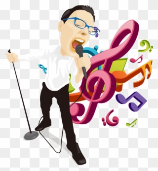 Cantar En Diferentes Estilos Musicales Clipart