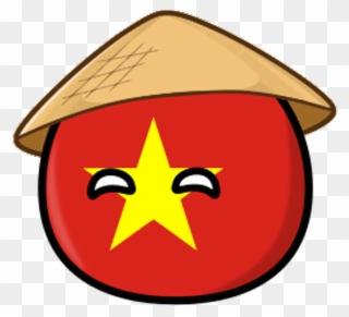 Vietnamball Countryballs Vietnam Vietnamese Communism Clipart