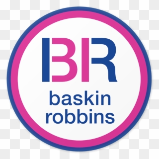 Baskin Robbins Logo In Helvetica Clipart