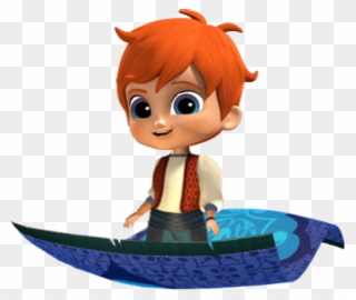 Free Png Download Shimmer And Shine Zac On Flying Carpet Clipart