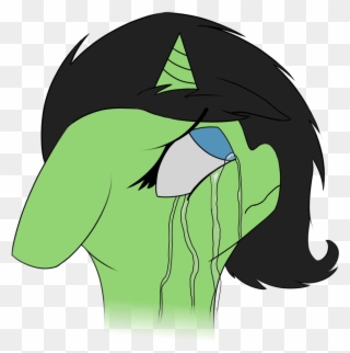 Andrew Shepard, Bust, Crying, Female, Filly, Floppy Clipart