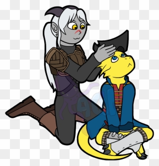 The Party's Bard Adopted A Kobold Clipart