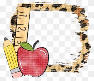 Leopard Frame Clipart