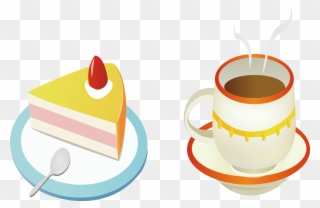 Teacup Clipart Coffee Cake Png Download Pinclipart