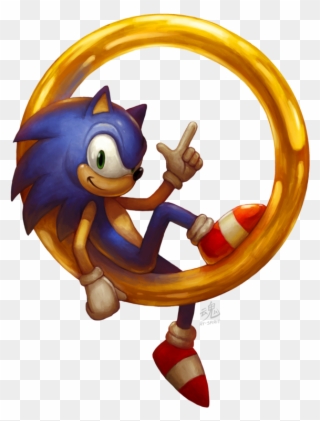 Sonic Clip Art 12 71 Sonic Clipart Clipart Fans - Png Download