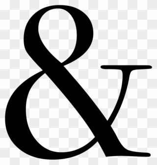 Ampersand How We Bridge And Connect Hearts Through Clipart